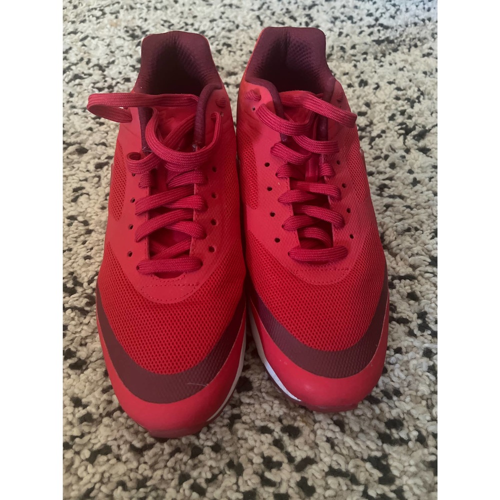Nike Air Max BW "Big Window" Ultra Red White Sneakers Retail $160 - Picture 2 of 5